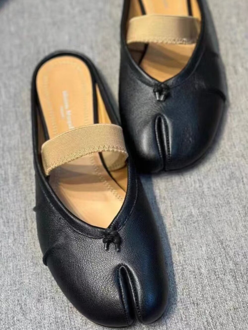 Maison Margiela split‑toe mules
